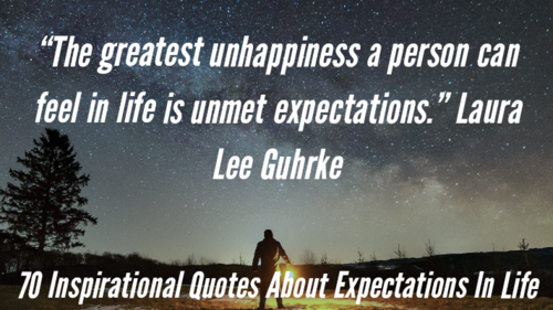 quotes about expectations and disappointment